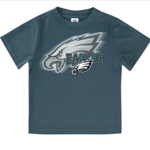 Philadelphia Eagles Toddler Boys' Long Sleeve Logo Tee