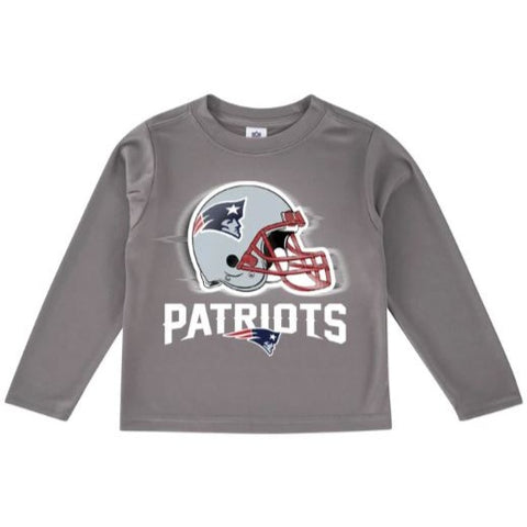 New England Patriots Baby Girl Long Sleeve Bodysuit, 2-pack