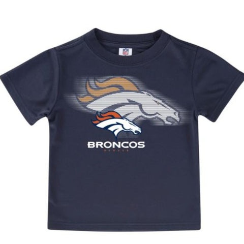 Denver Broncos Baby Girl Short Sleeve Bodysuit, 3-pack