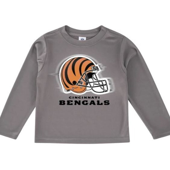 Cincinnatti Bengals Toddler Boys' Long Sleeve Logo Tee – peezypees