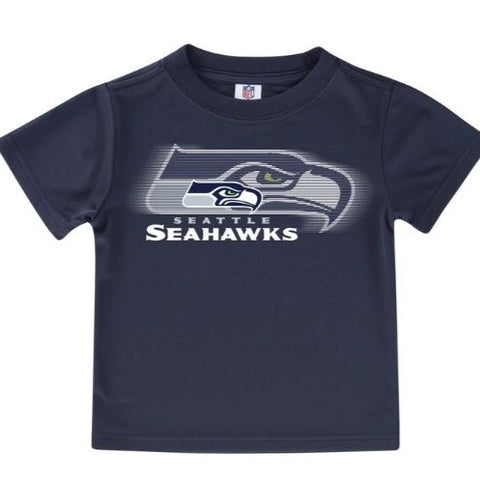 Baby Boys Seattle Seahawks Short Sleeve Jersey Bodysuit