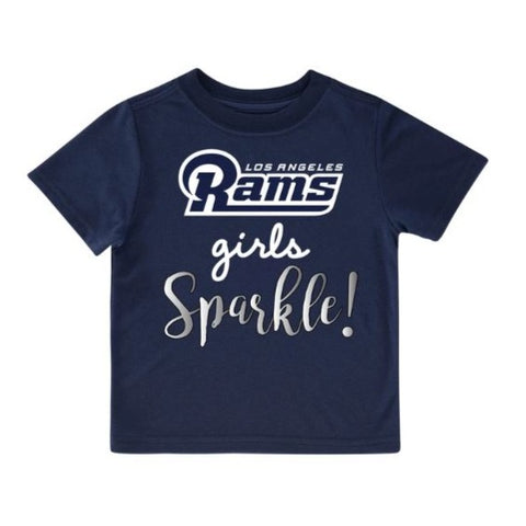 Los Angeles Rams Toddler Boys' Long Sleeve Logo Tee