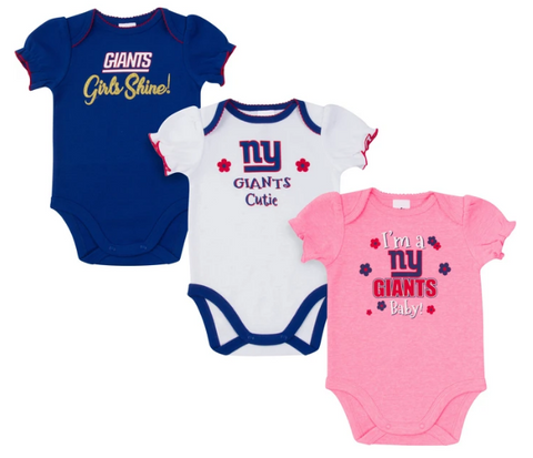 Giants Baby Girls Dress Set with Panty
