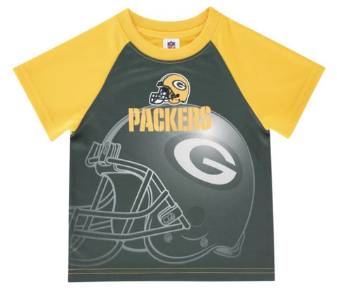 Green Bay Packers Toddler Boys' Short Sleeve Logo Tee