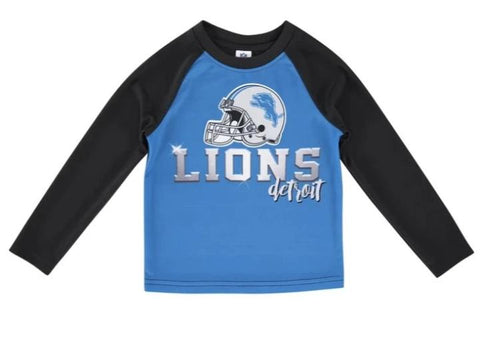 Detroit Lions Toddler Boys' Long Sleeve Logo Tee