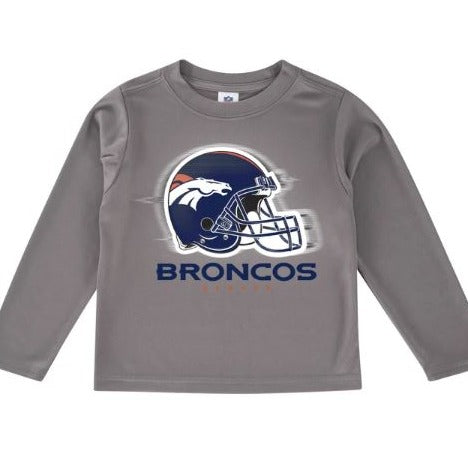 Denver Broncos Baby Boys Footed Footysuit