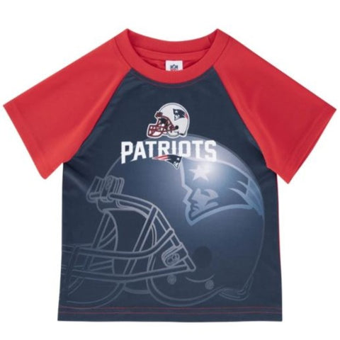 New England Patriots Baby Girl Long Sleeve Bodysuit, 2-pack