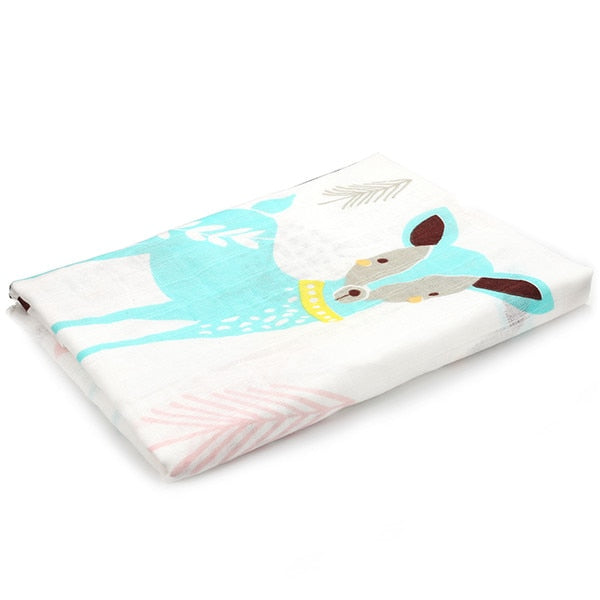 100% Cotton Baby Swaddle Blankets