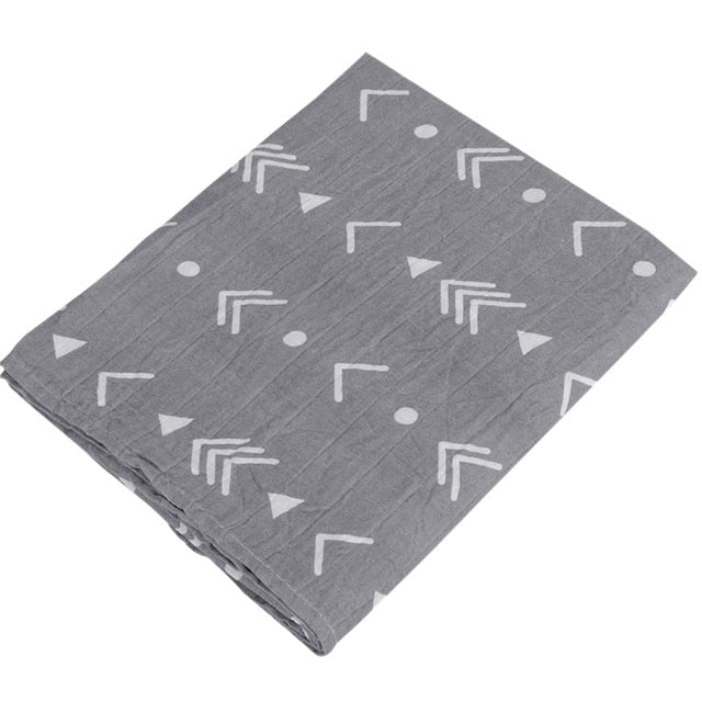 100% Cotton Baby Swaddle Blankets