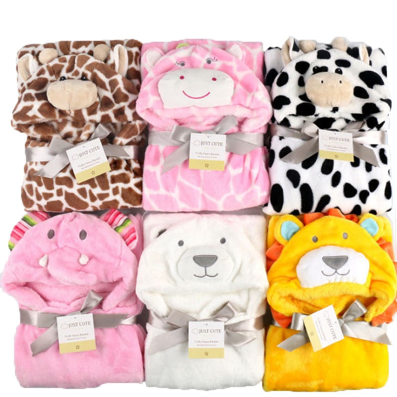 Hooded baby towel