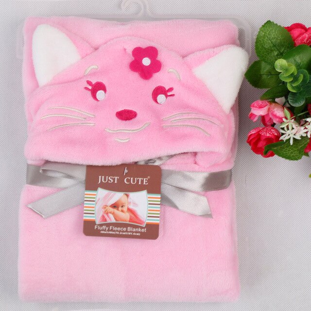 Hooded baby towel