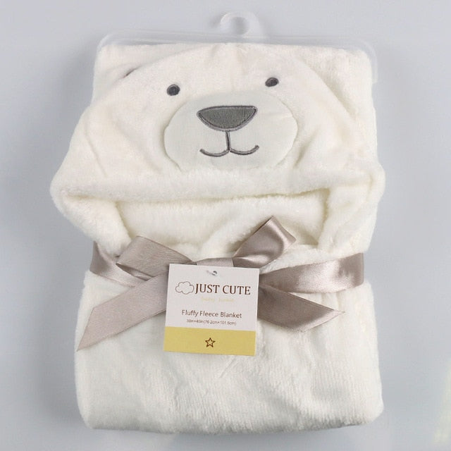 Hooded baby towel