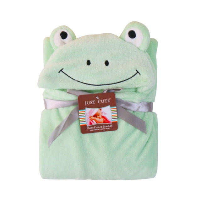 Hooded baby towel