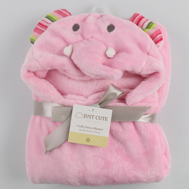 Hooded baby towel