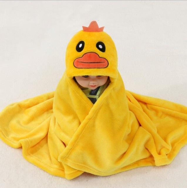 Hooded baby towel