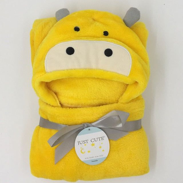 Hooded baby towel