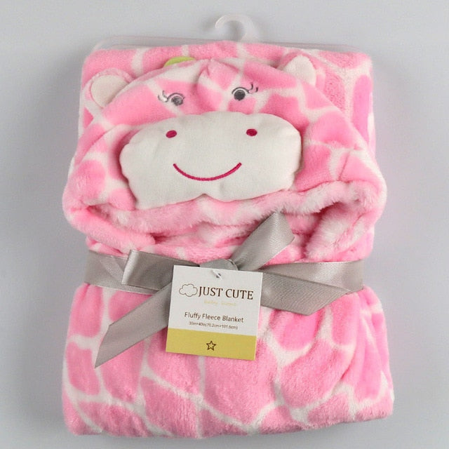 Hooded baby towel