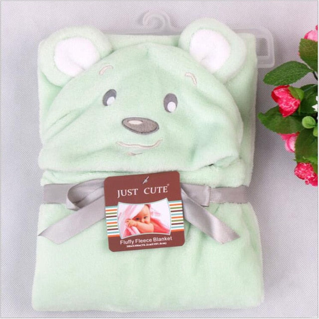 Hooded baby towel