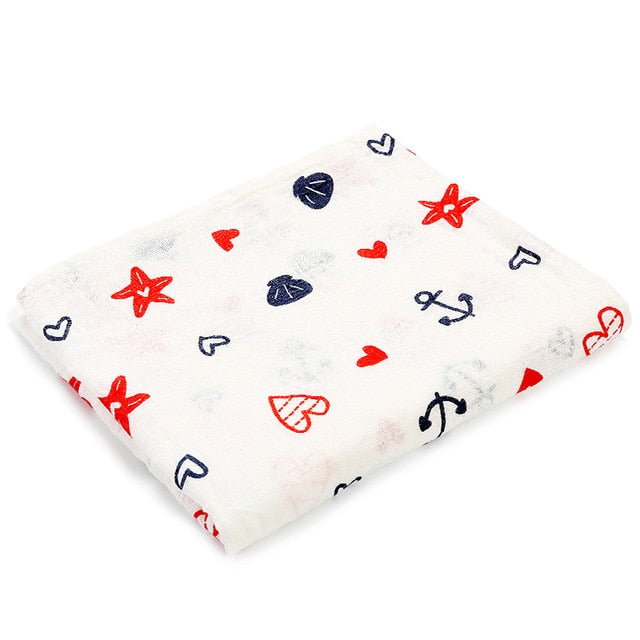 100% Cotton Baby Swaddle Blankets