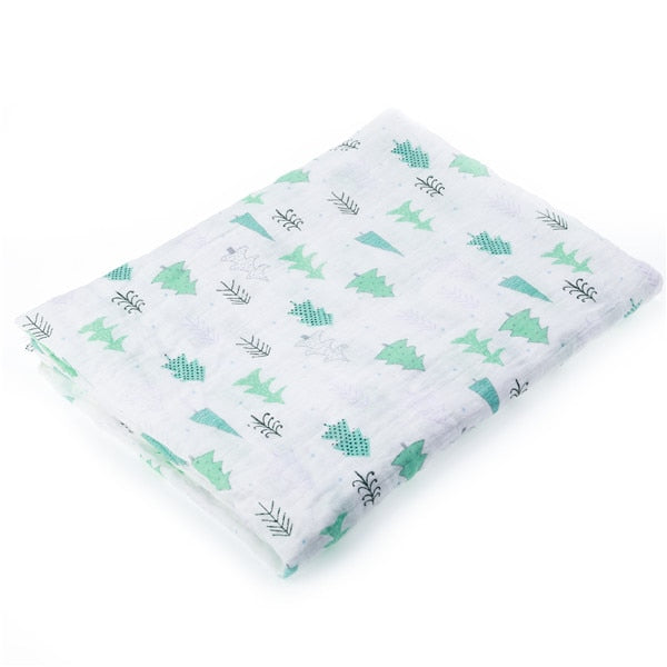 100% Cotton Baby Swaddle Blankets