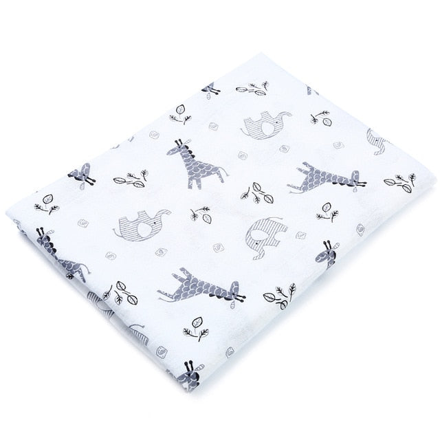 100% Cotton Baby Swaddle Blankets