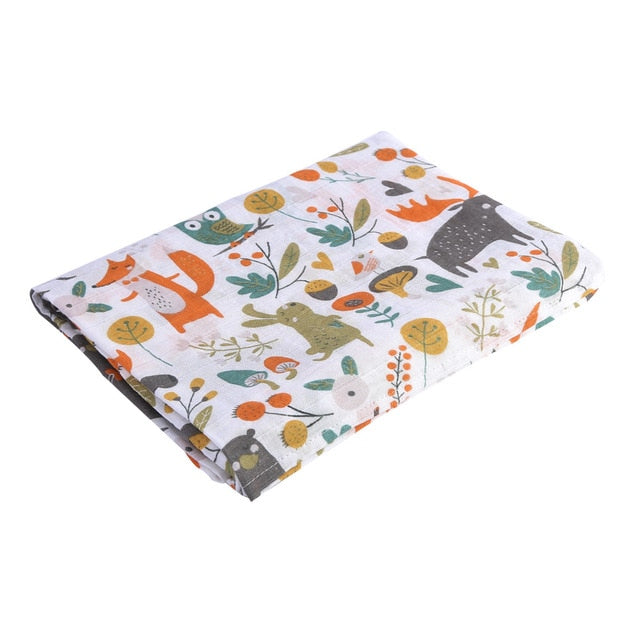 100% Cotton Baby Swaddle Blankets
