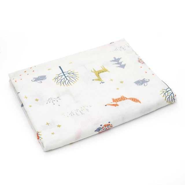 100% Cotton Baby Swaddle Blankets