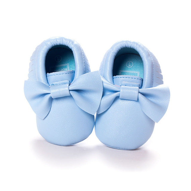 Handmade Soft Bottom Baby Moccasins