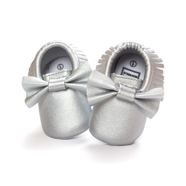 Handmade Soft Bottom Baby Moccasins