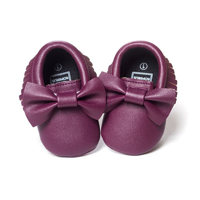 Handmade Soft Bottom Baby Moccasins