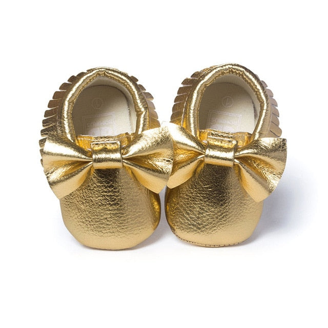 Handmade Soft Bottom Baby Moccasins