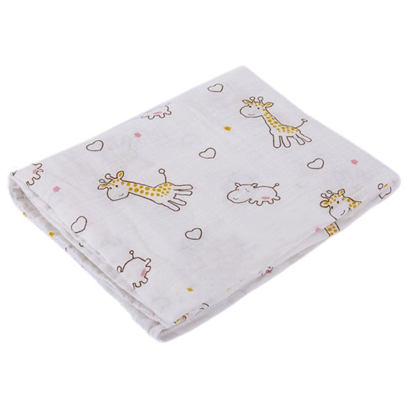 100% Cotton Baby Swaddle Blankets
