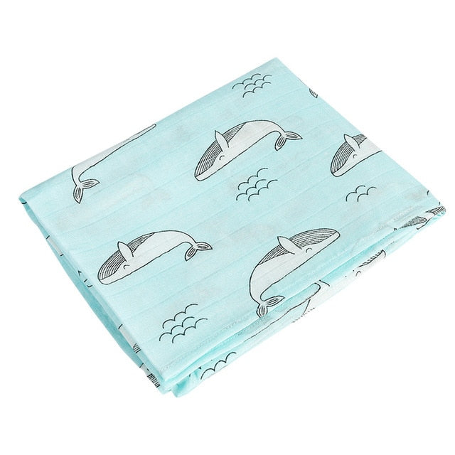 100% Cotton Baby Swaddle Blankets