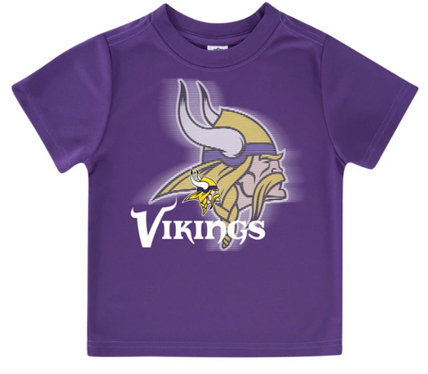 Minnesota Vikings Toddler Girls' Short Sleeve Tee