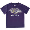 Baltimore Ravens Toddler Boys' Short Sleeve Logo Tee