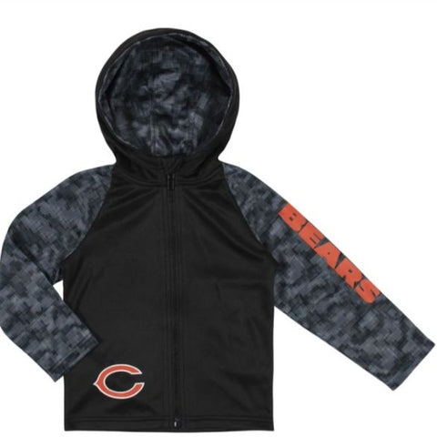 Chicago Bears Boys 1/4 Zip Jacket