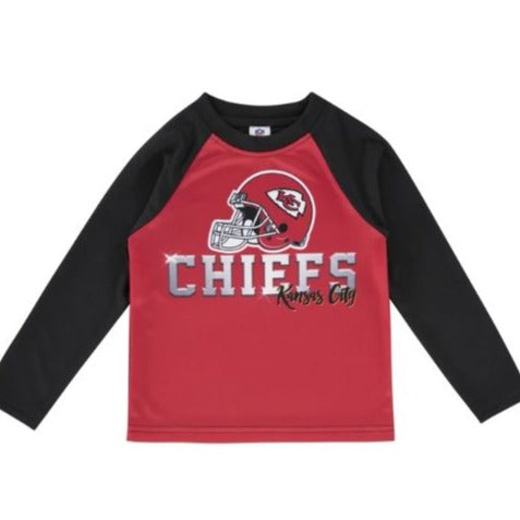 Baby Boys Kansas City Chiefs Long Sleeve Bodysuit, 2-pack¬†