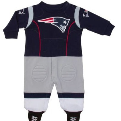 New England Patriots Baby Boys Footysuit