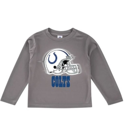 Indianapolis Colts Toddler Boys' Long Sleeve Logo Tee