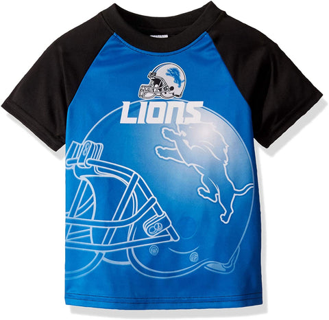 Detroit Lions Toddler Boys' Short Sleeve Logo Tee