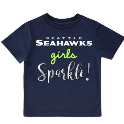 Seattle Seahawks Toddler Girls' Short Sleeve Tee