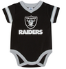 Oakland Raiders Baby Boys Dazzle Short Sleeve Bodysuit