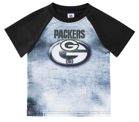 Green Bay Packers Toddler Boys' Long Sleeve Logo Tee
