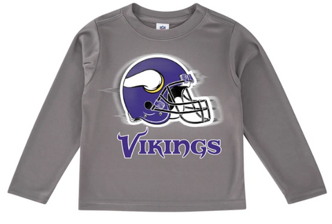 Minnesota Vikings Toddler Boys' Long Sleeve Tee