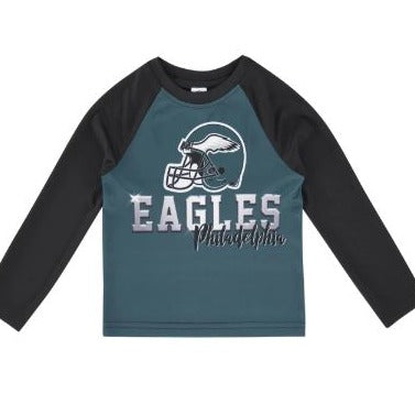 Baby Boys Philadelphia Eagles Short Sleeve Jersey Bodysuit