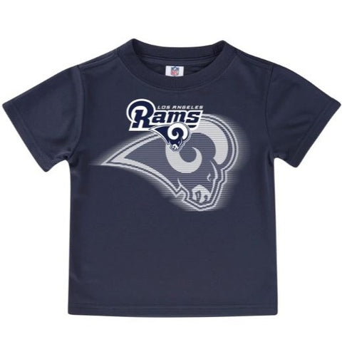 Los Angeles Rams Toddler Boys' Long Sleeve Logo Tee