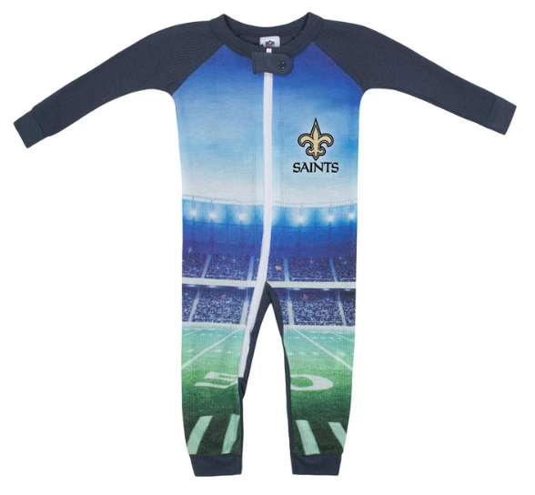 New Orleans Saints Boys Union Suit