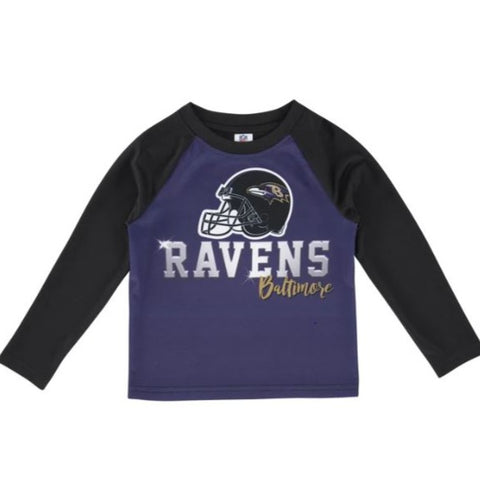 Baltimore Ravens Toddler Boys' Short Sleeve Logo Tee