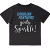 Carolina Panthers Toddler Girls' Short Sleeve Tee