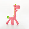 Giraffe silicone teether